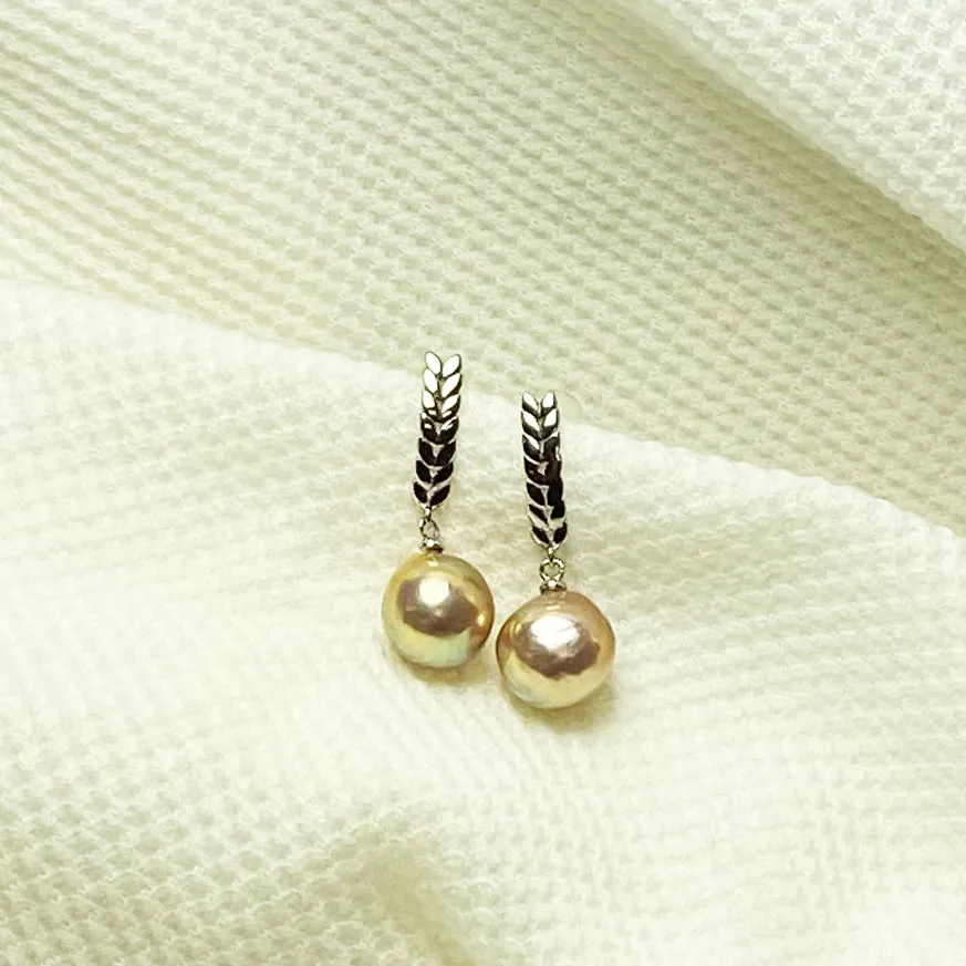 Cleopatra Fresh Water Pearl Earrings