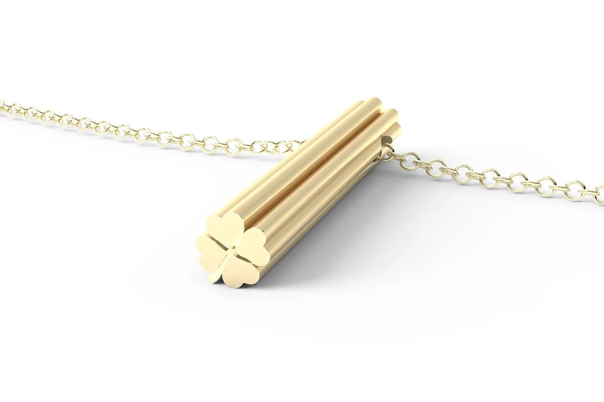 CLOVER - Long Pendant Necklace