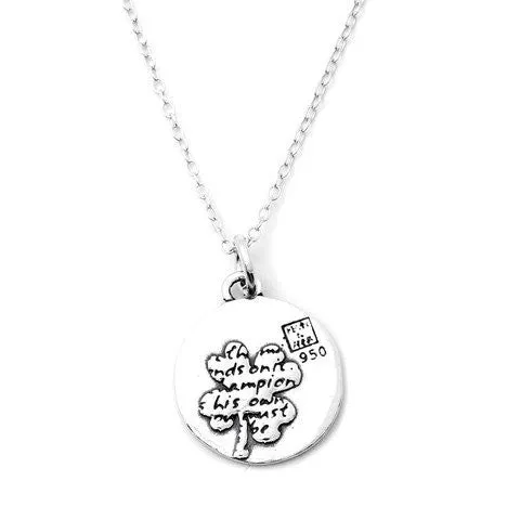 Clover Necklace (Luck)-D05SM