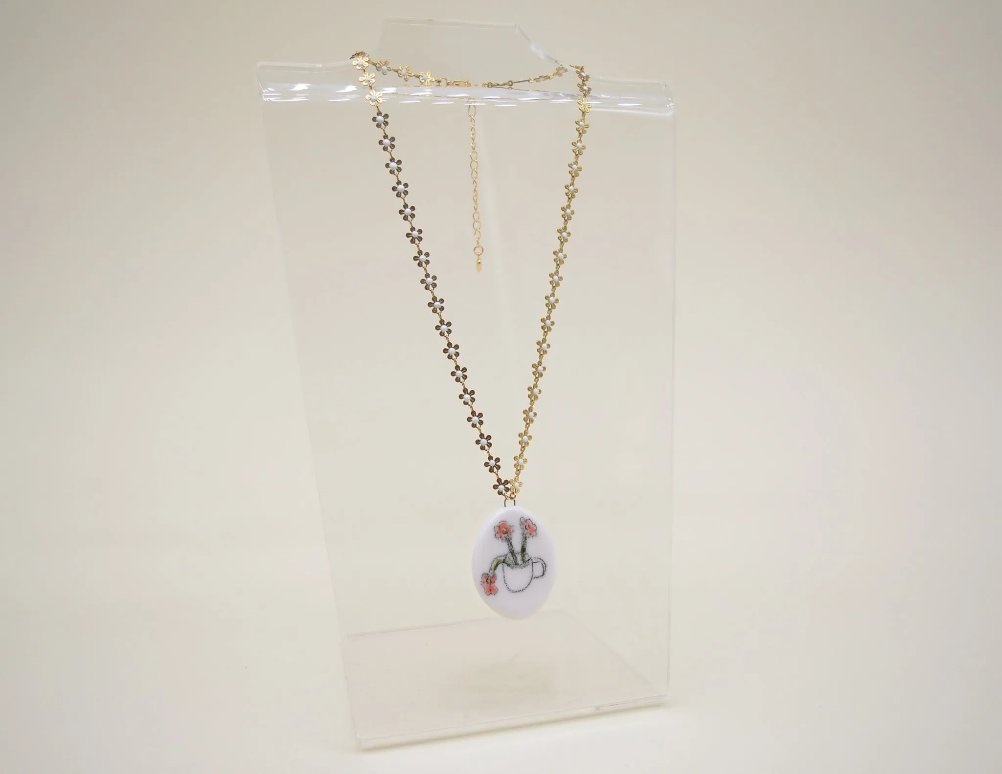 Coffee Cup Necklace