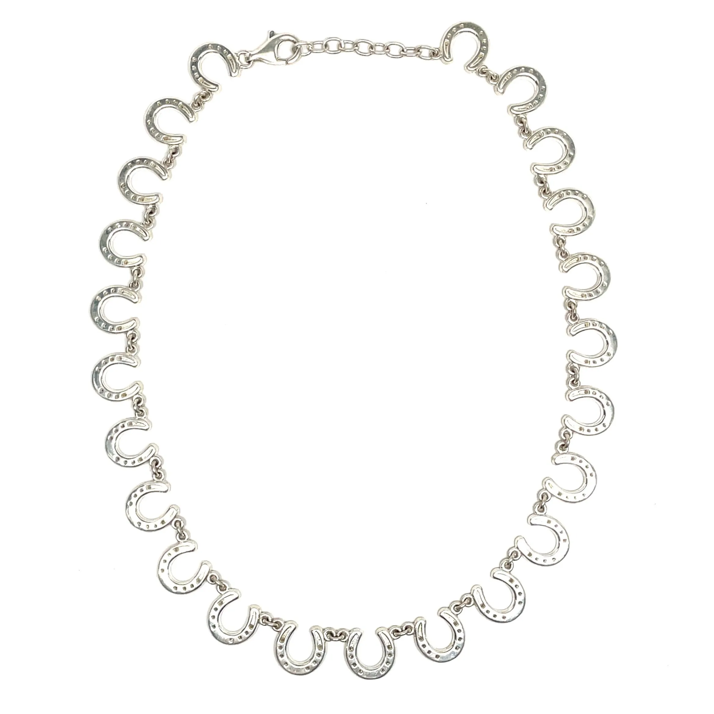 Continuous Horseshoe Necklace