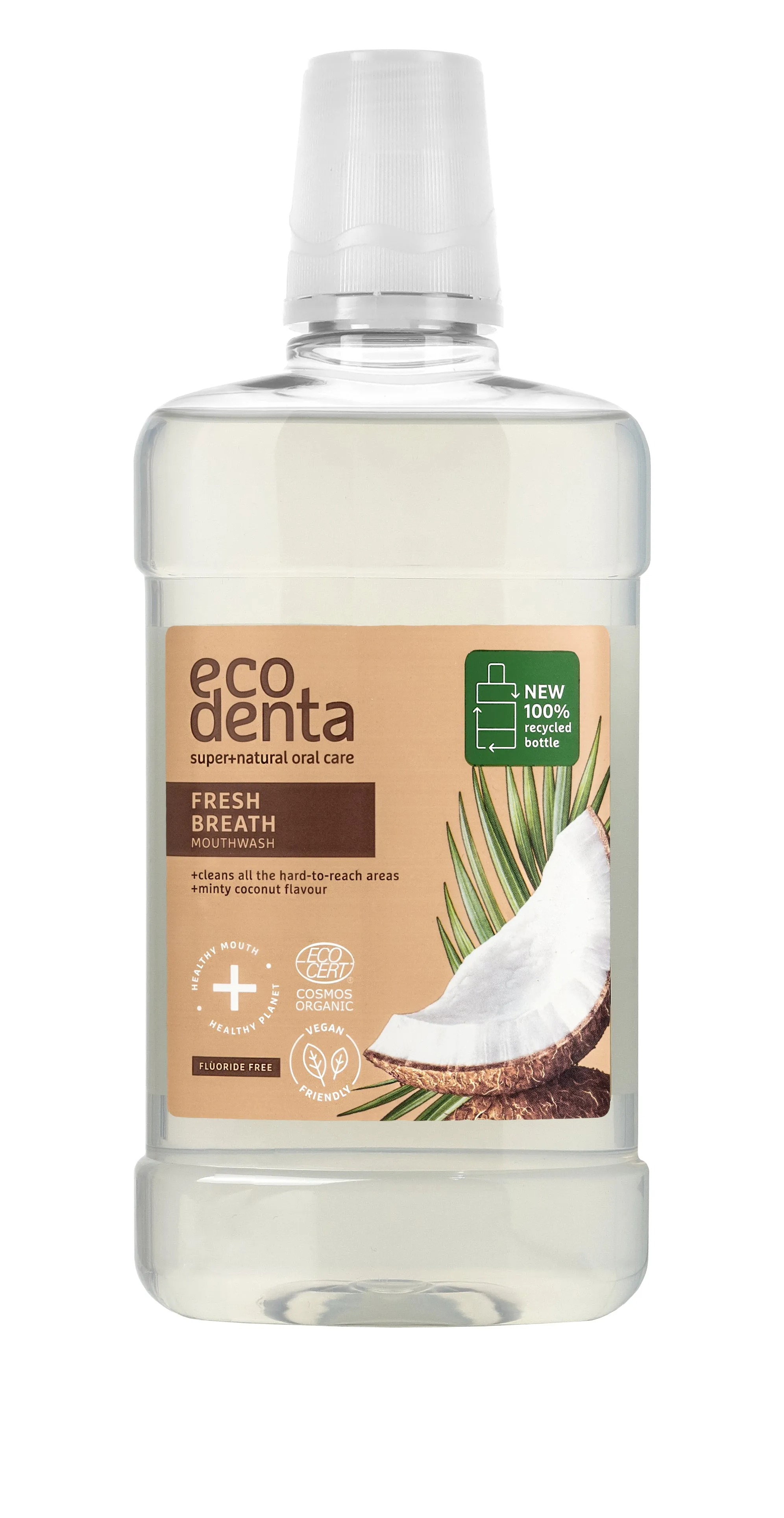 COSMOS ORGANIC Minty coconut mouthwash (10 x 500ml)