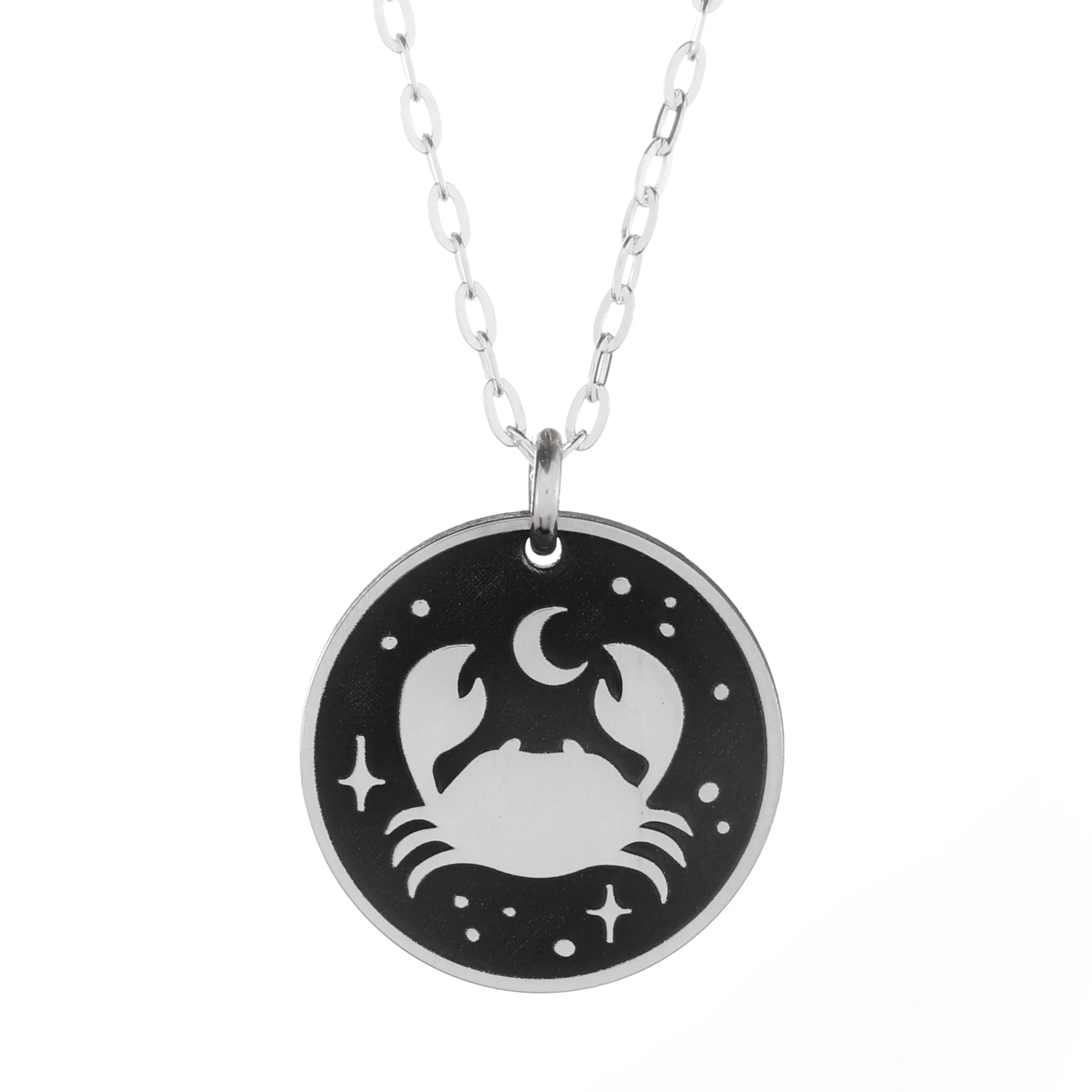 Crab Nebula Round Necklace