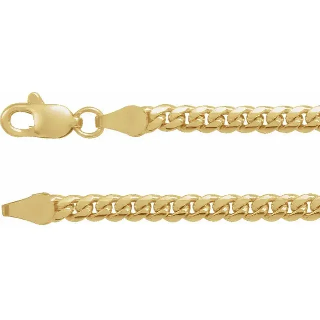 Cuban Link Chain Necklace 14kt - Special Order