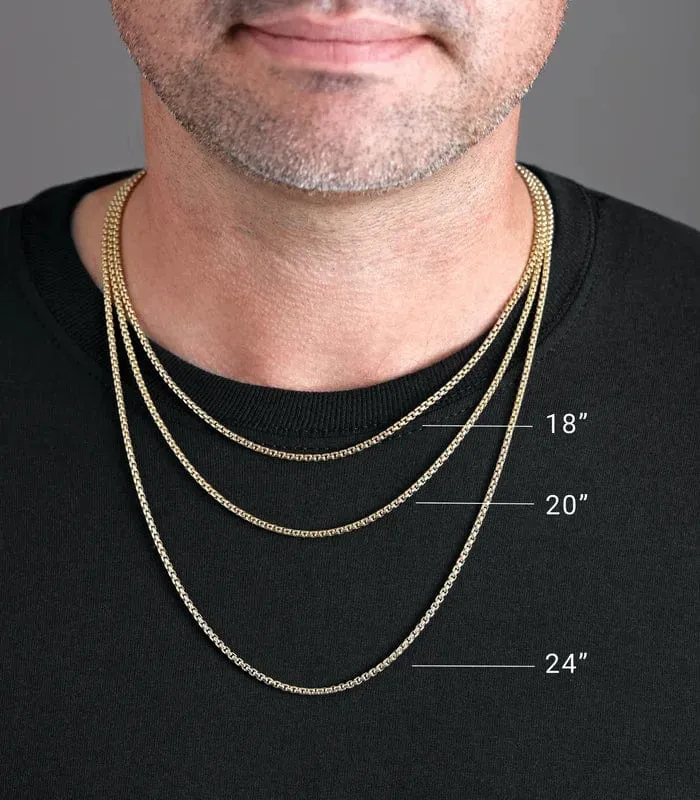 Cuban Link Chain Necklace 14kt - Special Order