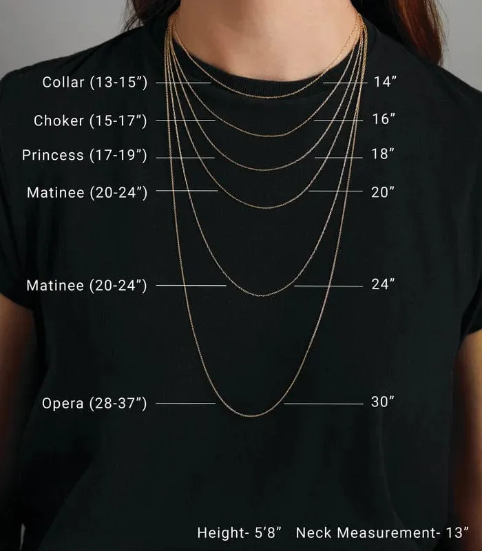 Cuban Link Chain Necklace 14kt - Special Order