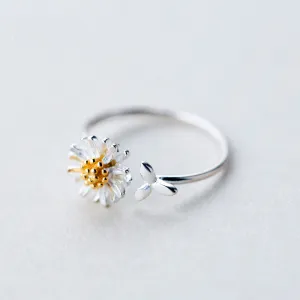 Cute Simple Daisy Ring