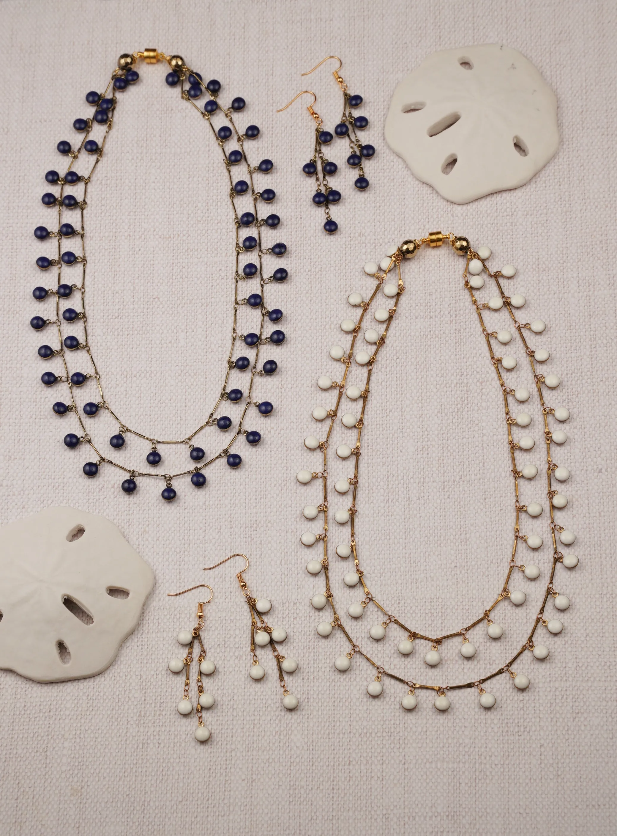 Dangle Enamel Necklace