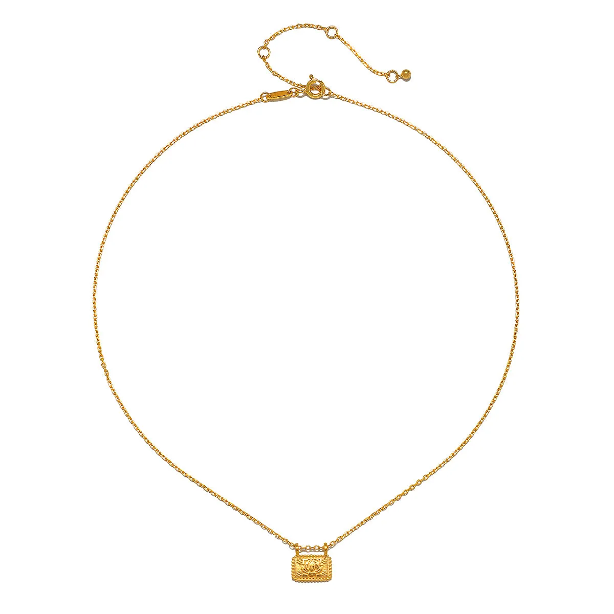 Dawn of Renewal Lotus Necklace