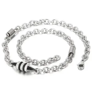 Decode Chain Link Necklace