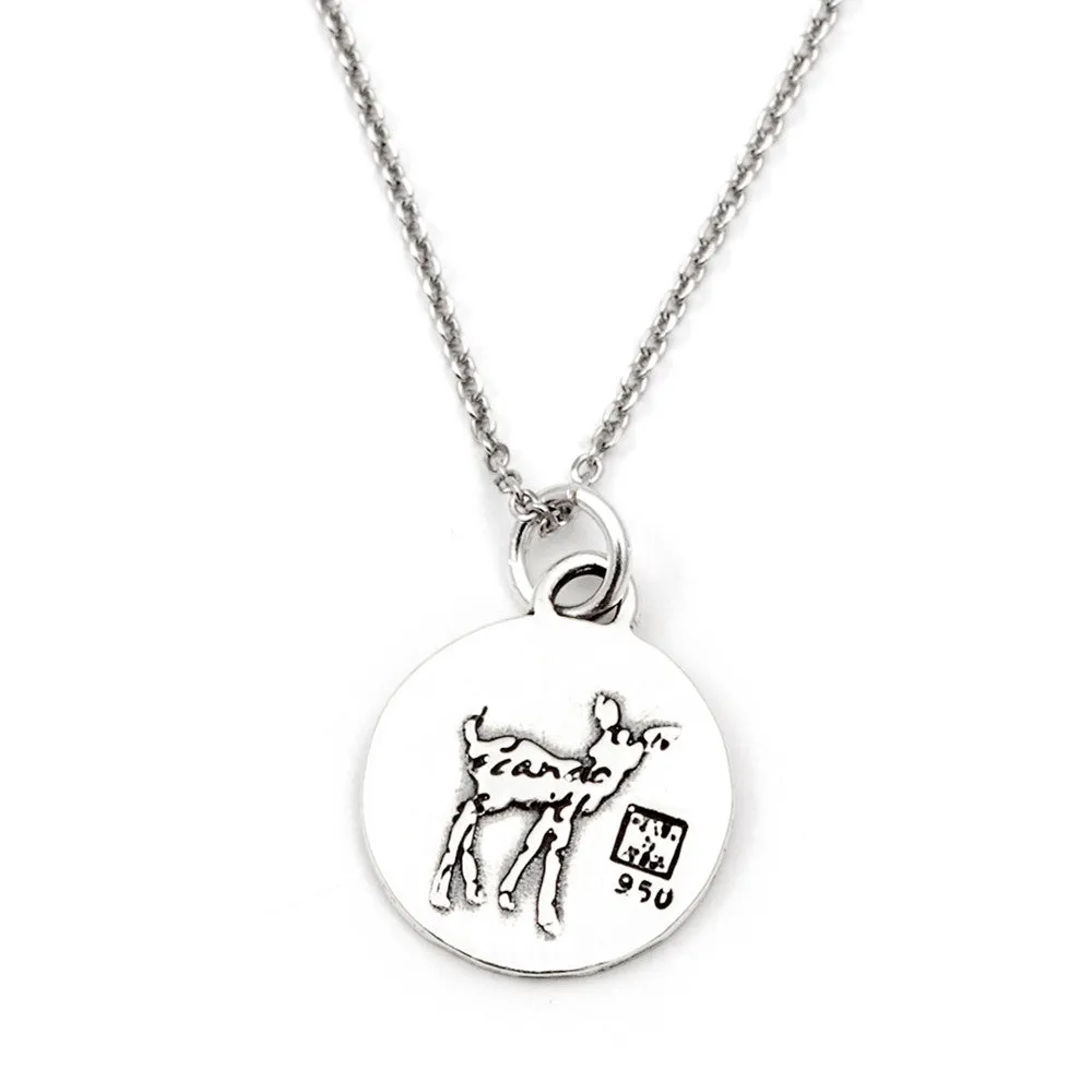 Deer Necklace (Love)-D71SM