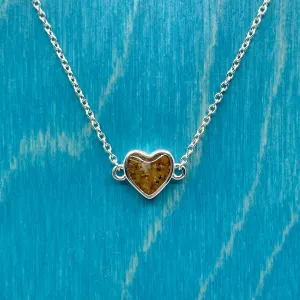 Delicate Destinations Heart Necklace