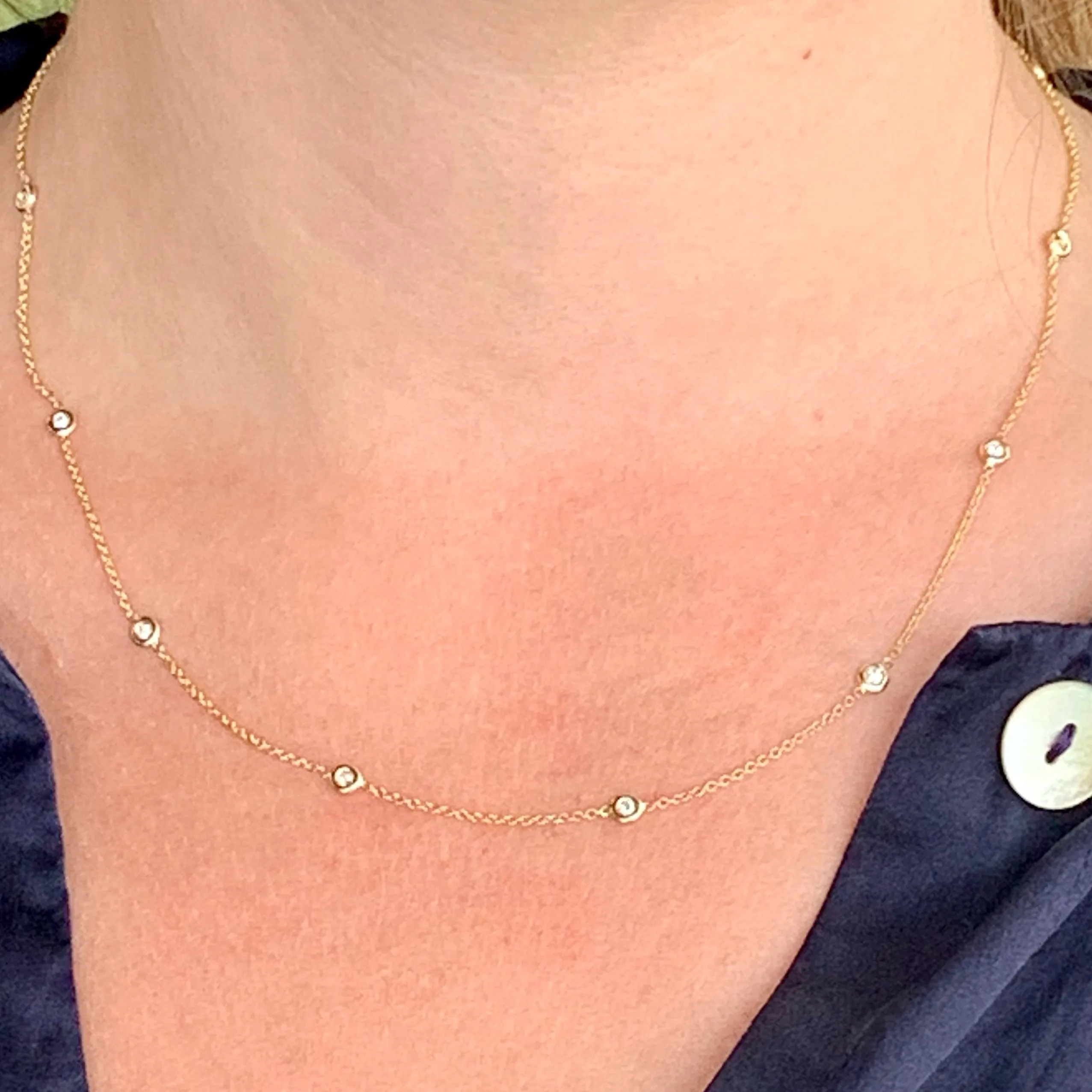 Delicate Diamonds by the Yard