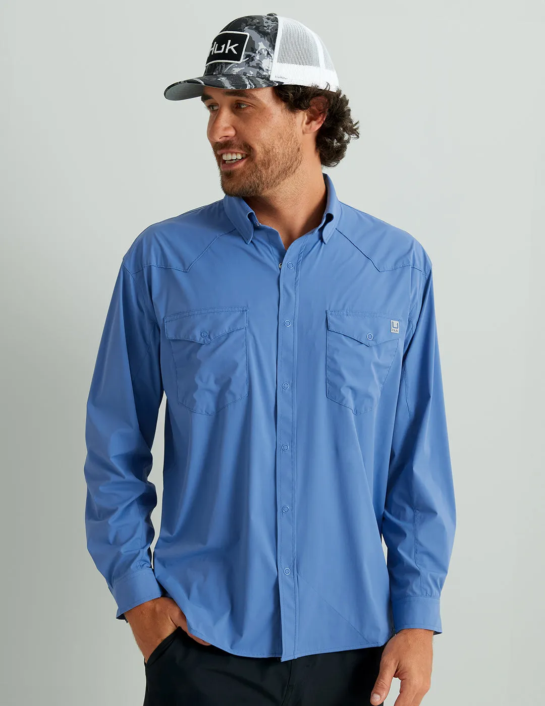 Diamond Back Button-Down
