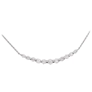 Diamond Bar Necklace