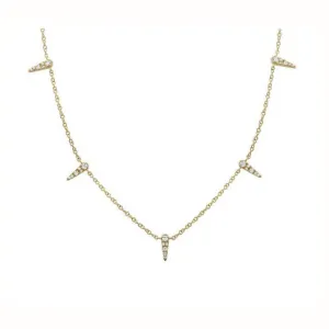 Diamond Dagger Necklace