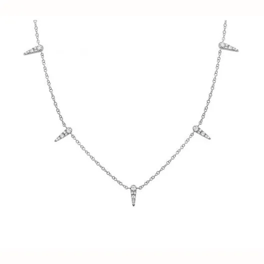 Diamond Dagger Necklace
