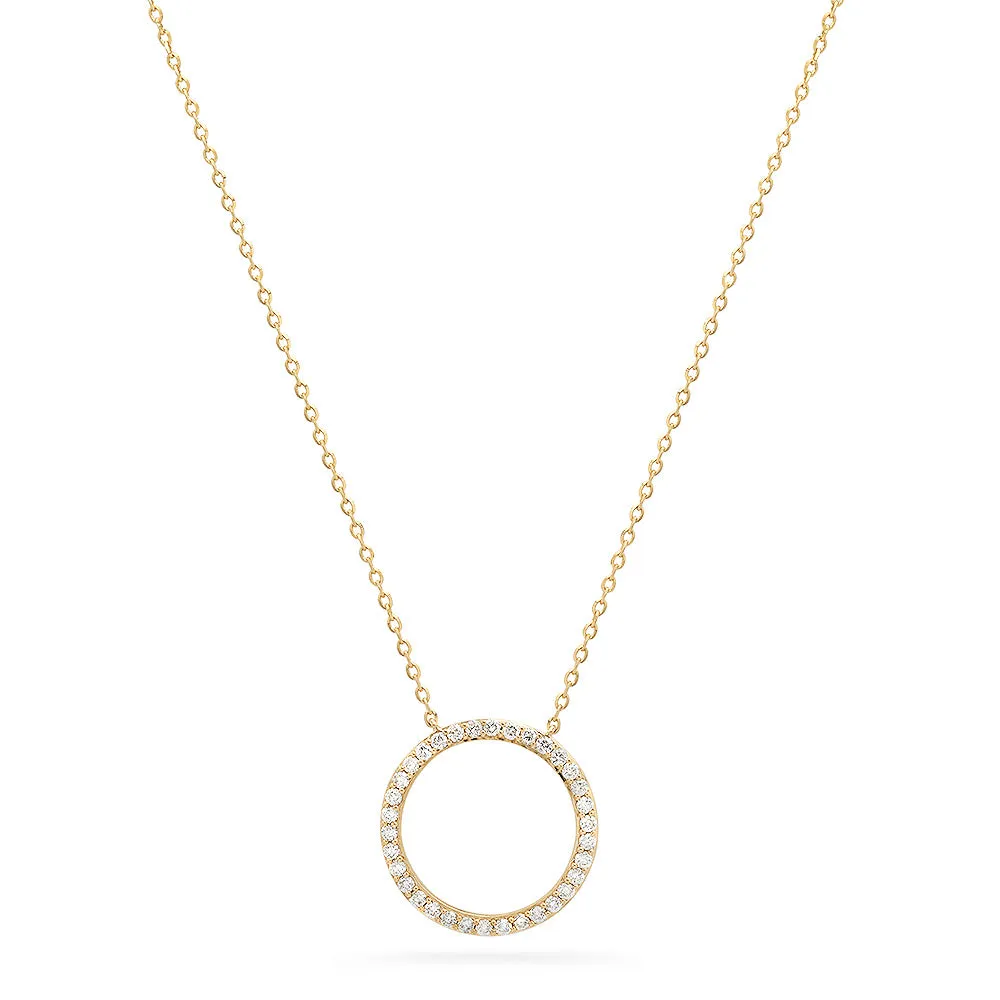 Diamond Eternity Necklace- small