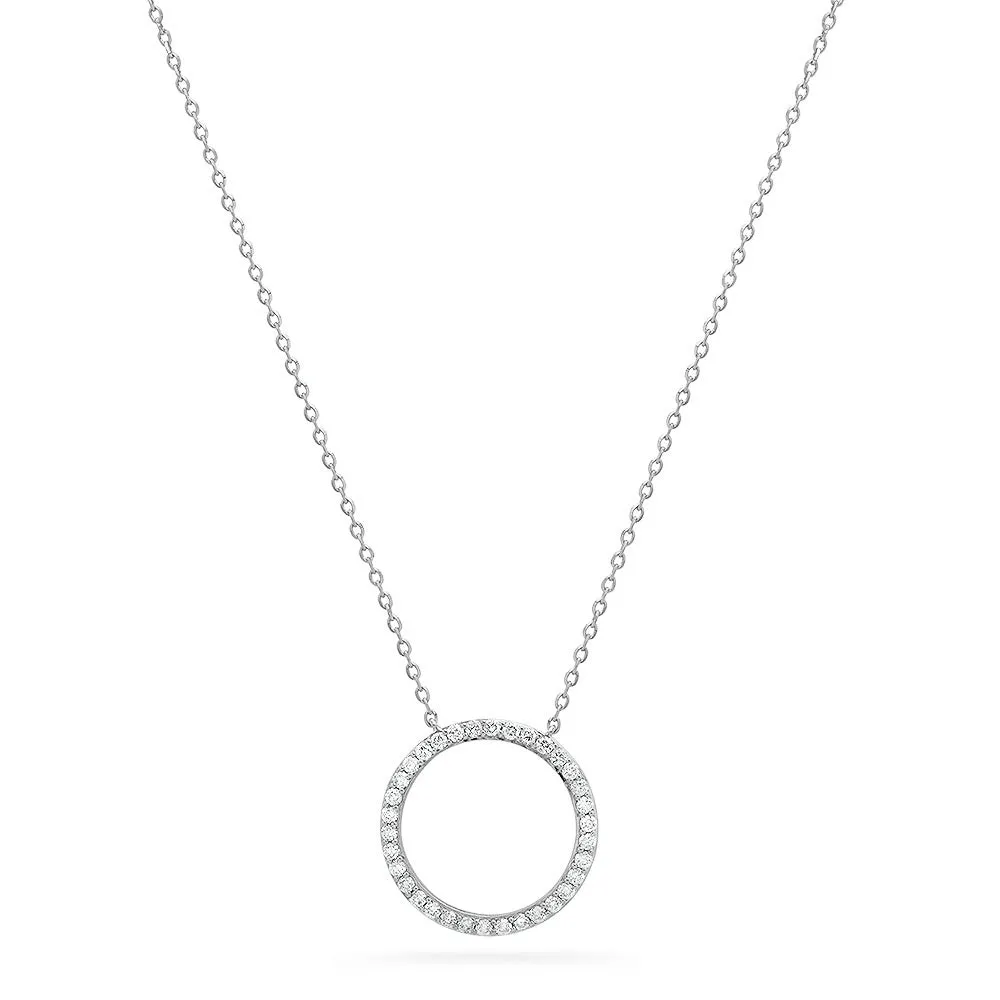Diamond Eternity Necklace- small