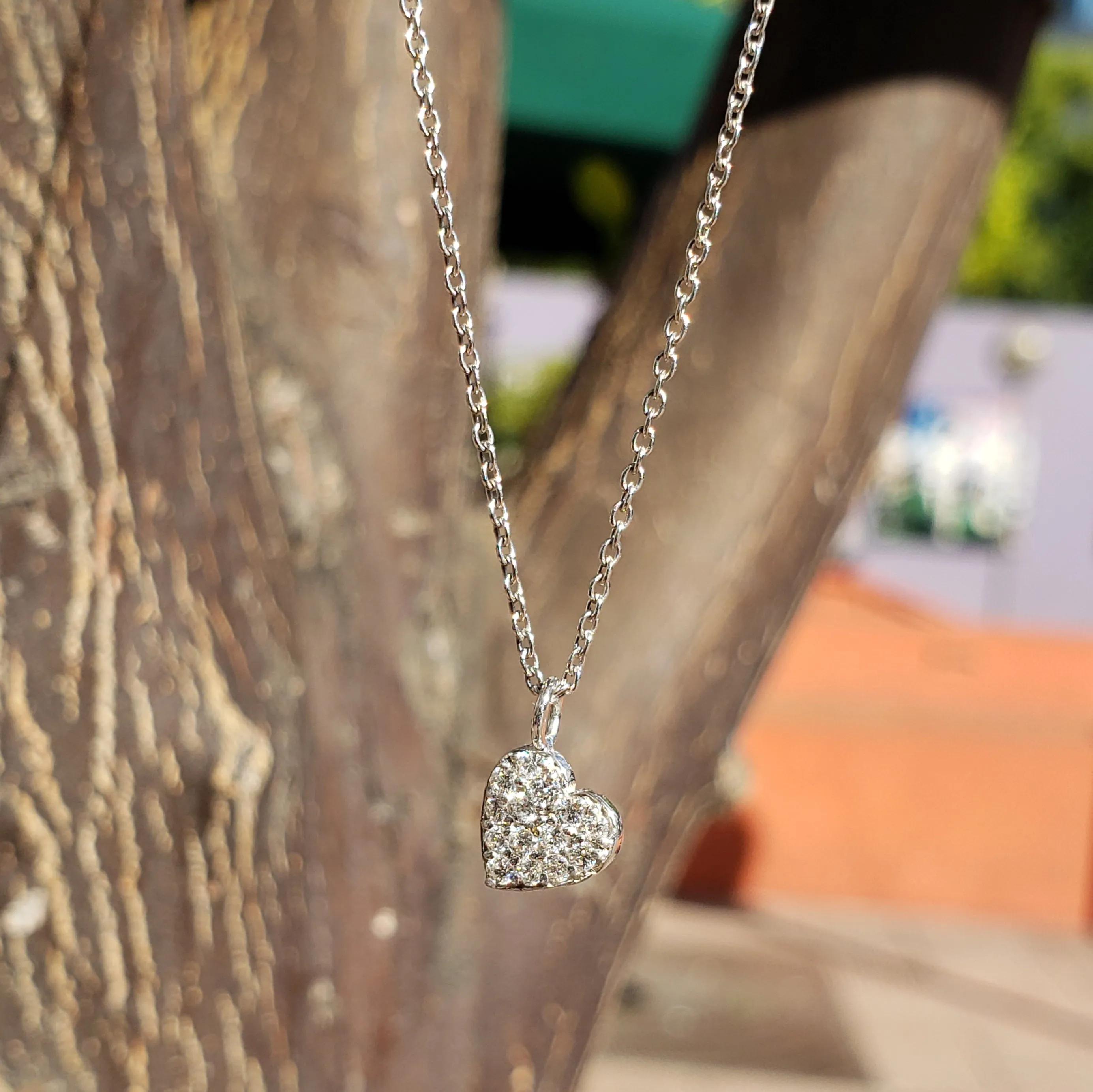 Diamond Heart Necklace