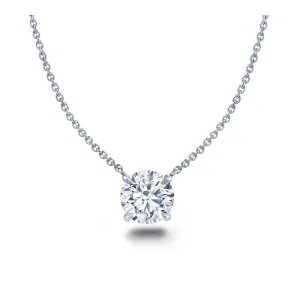 Diamond Solitaire Necklace