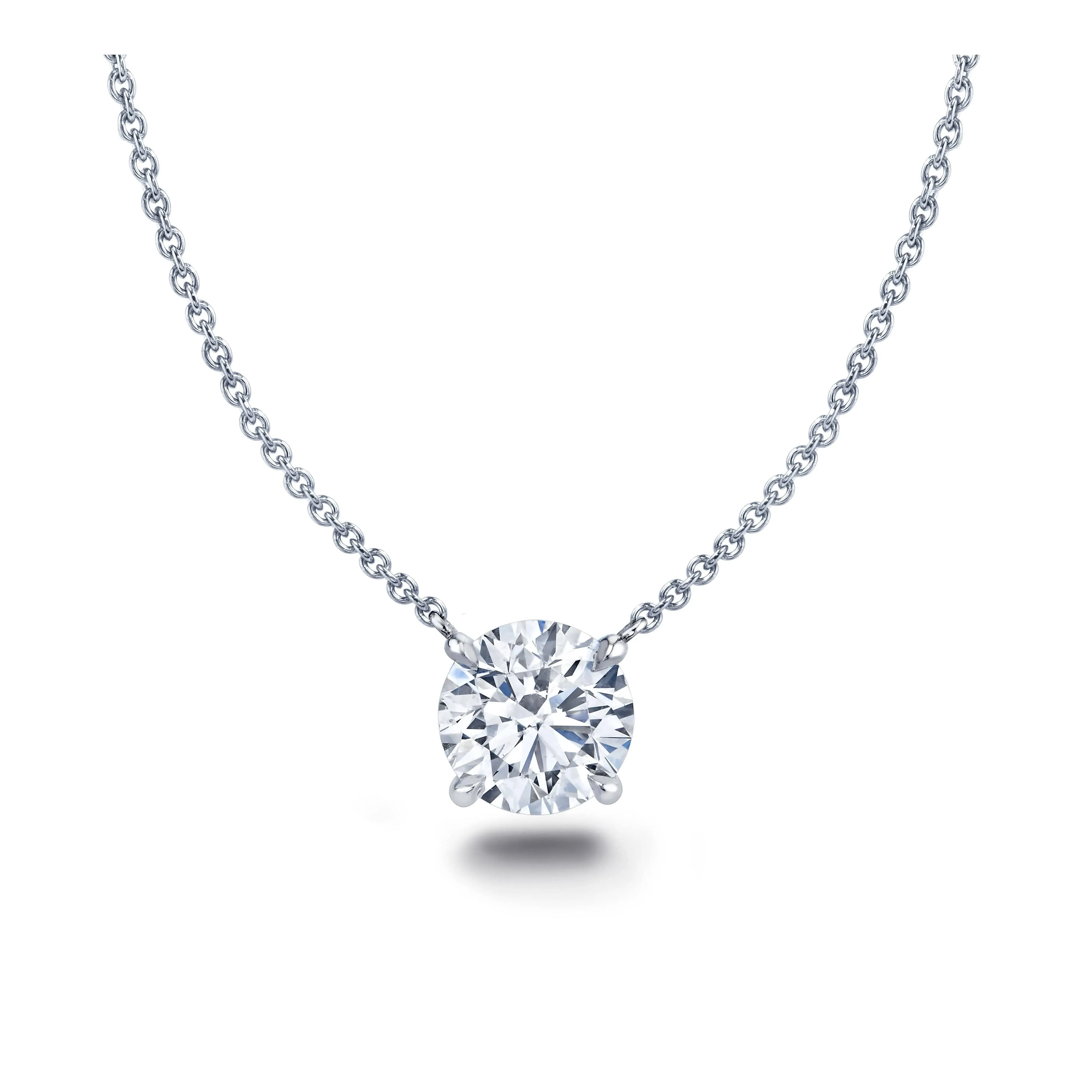 Diamond Solitaire Necklace