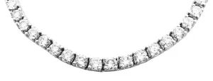 Diamond Tennis Necklace - 16.00 Cts. (14K)