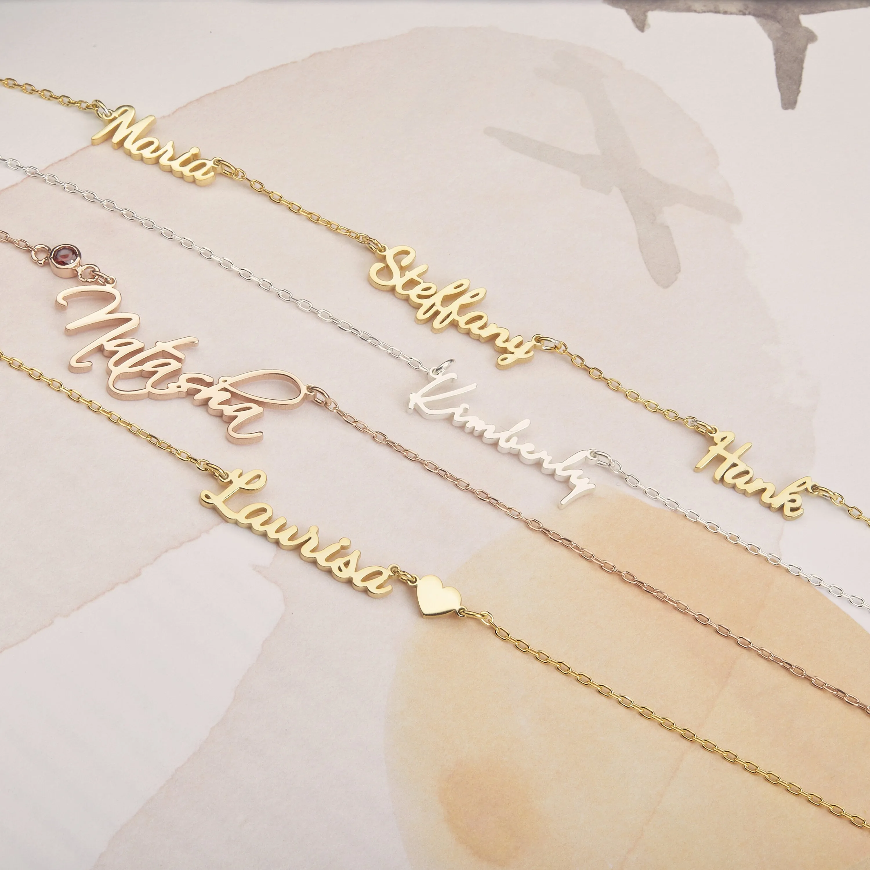Double Name Necklace