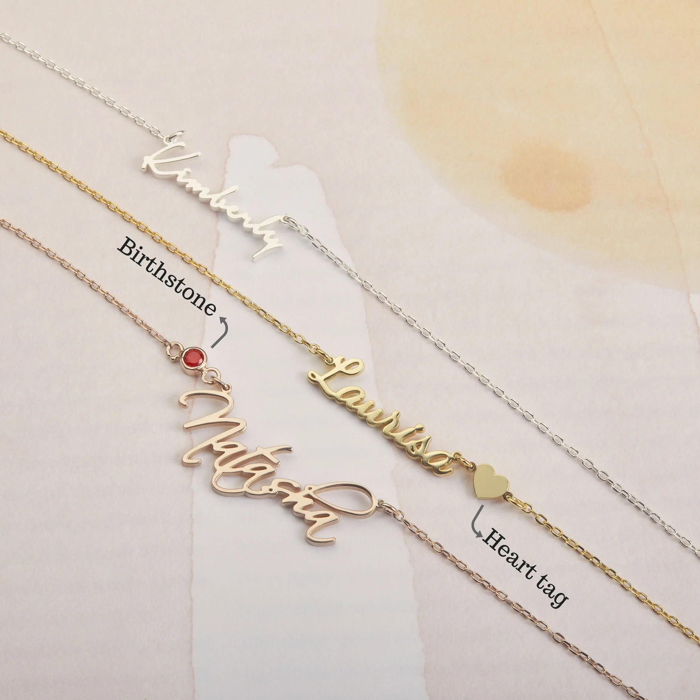 Double Name Necklace