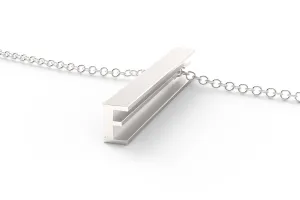 E - Long Pendant Necklace