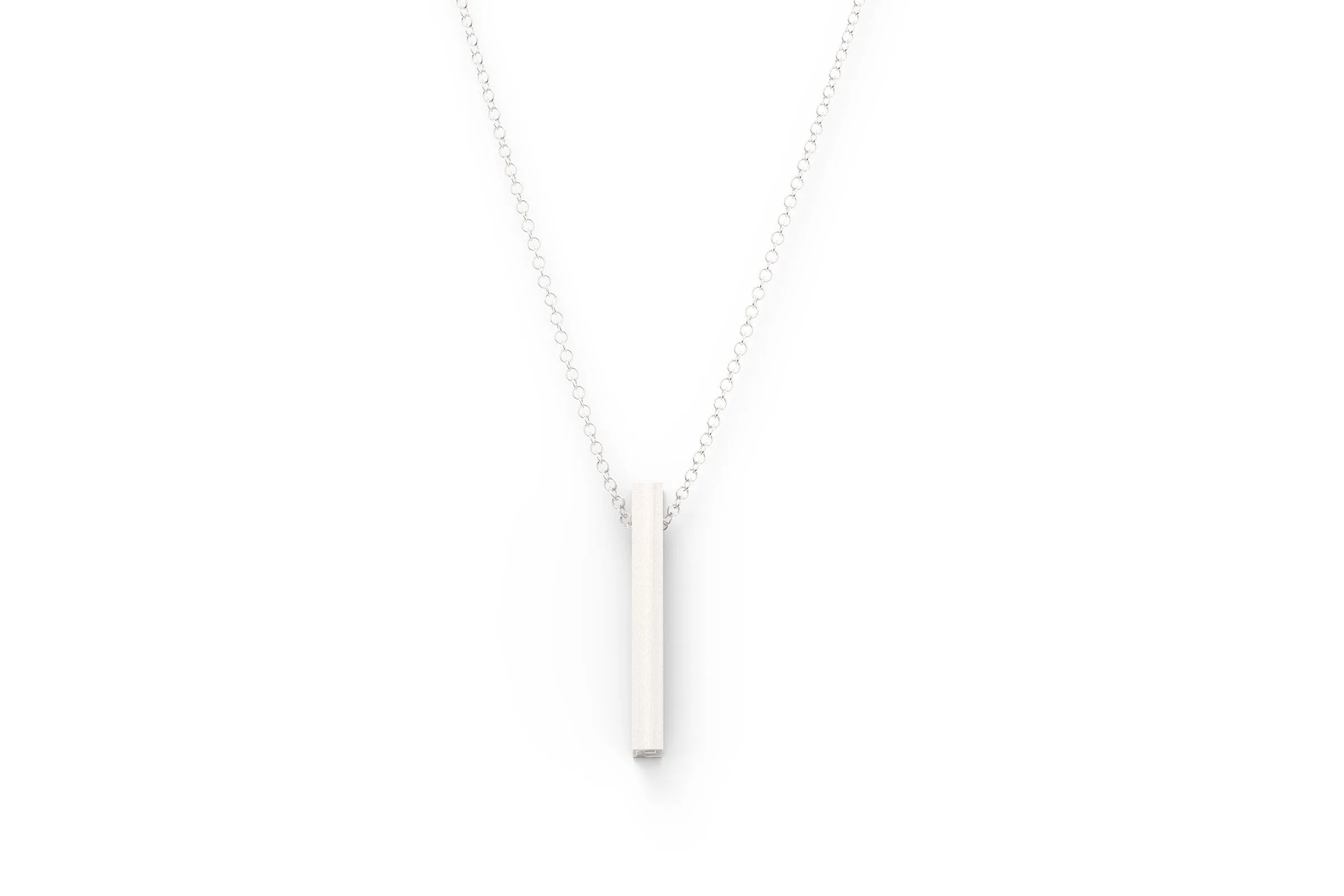 E - Long Pendant Necklace