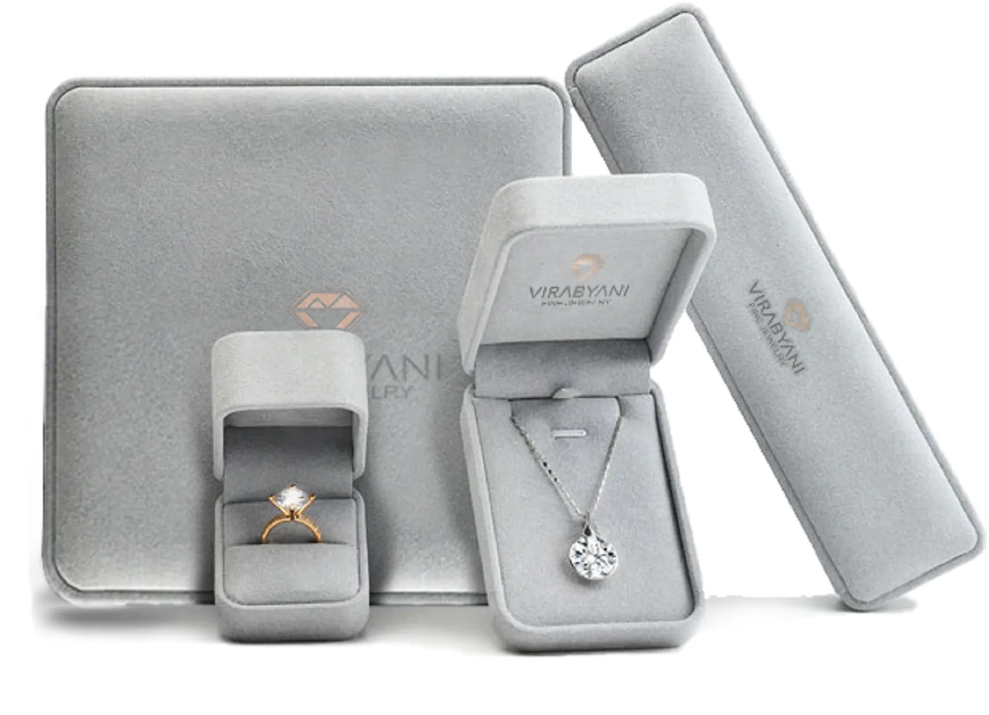 Elephant Necklace in 14K/18K White, Yellow, Rose Gold & Platinum