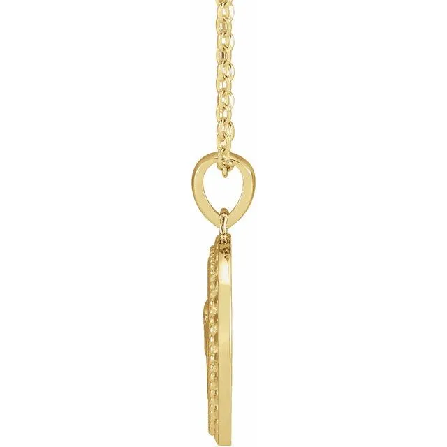 Elephant Necklace in 14K/18K White, Yellow, Rose Gold & Platinum