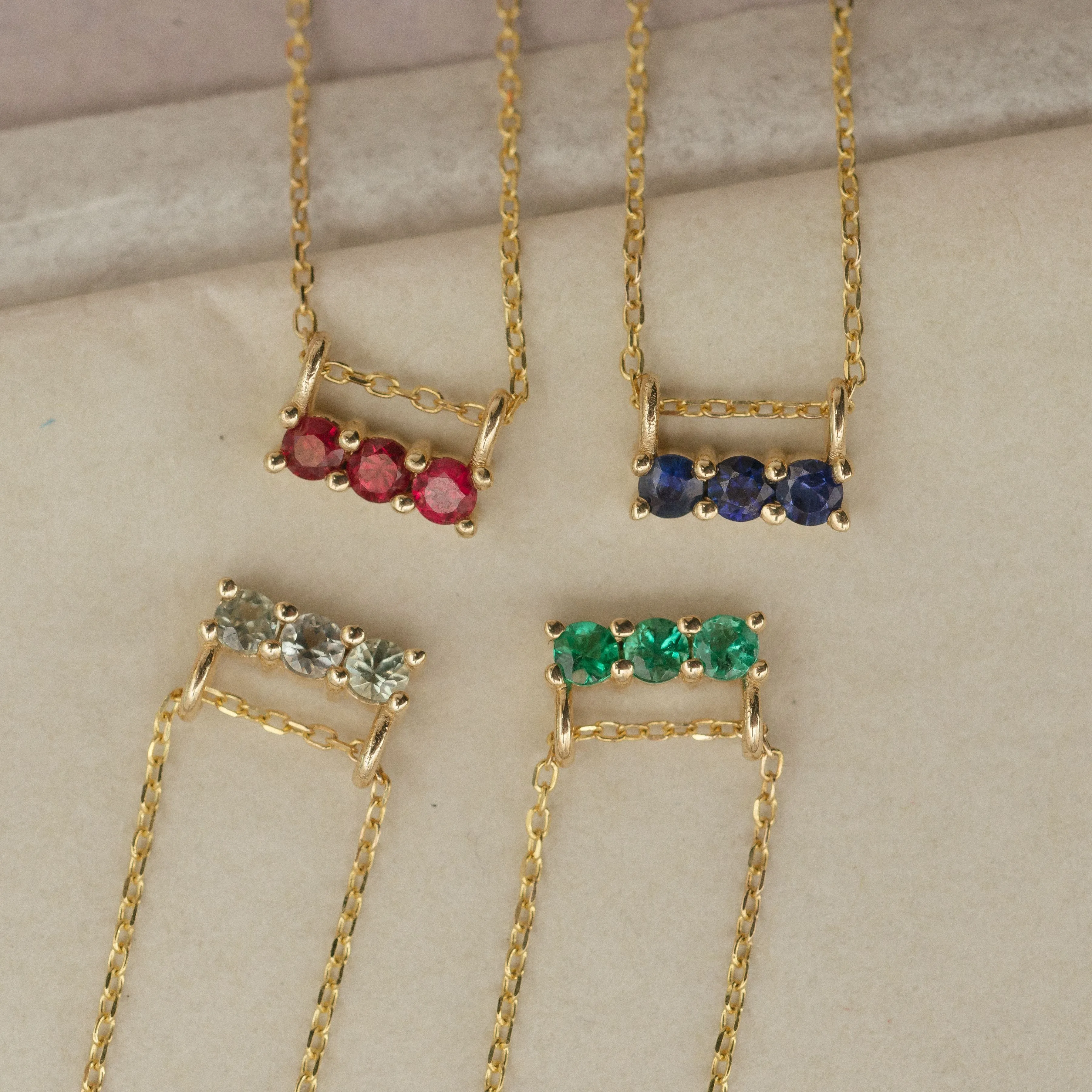 Emerald 3S Necklace