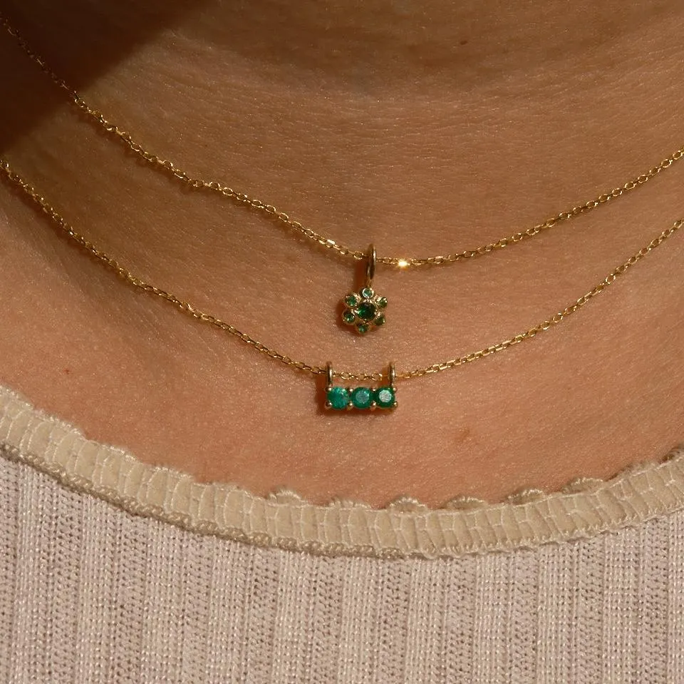 Emerald 3S Necklace