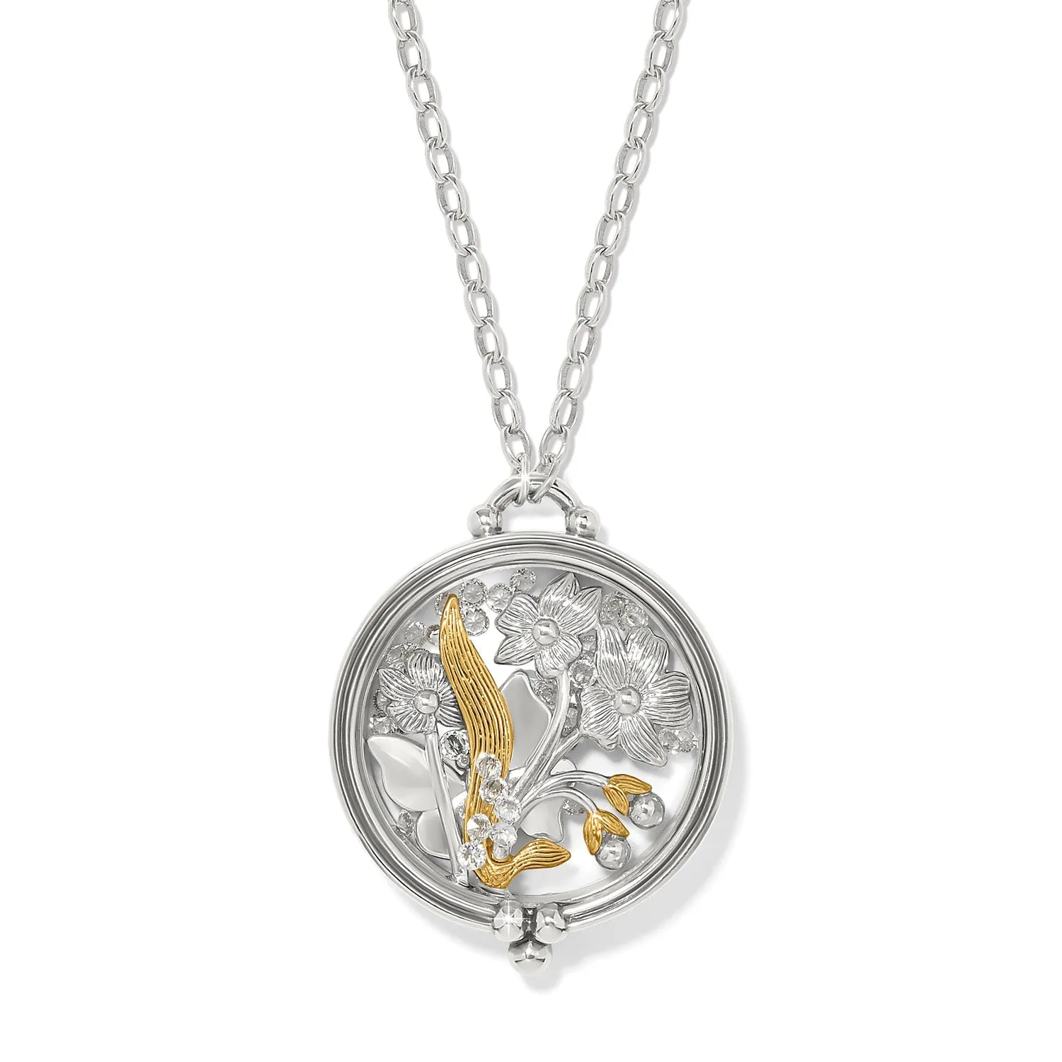Everbloom Round Shaker Necklace - JM7704