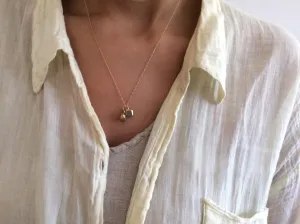 Every day Double Delicate Gold Necklace