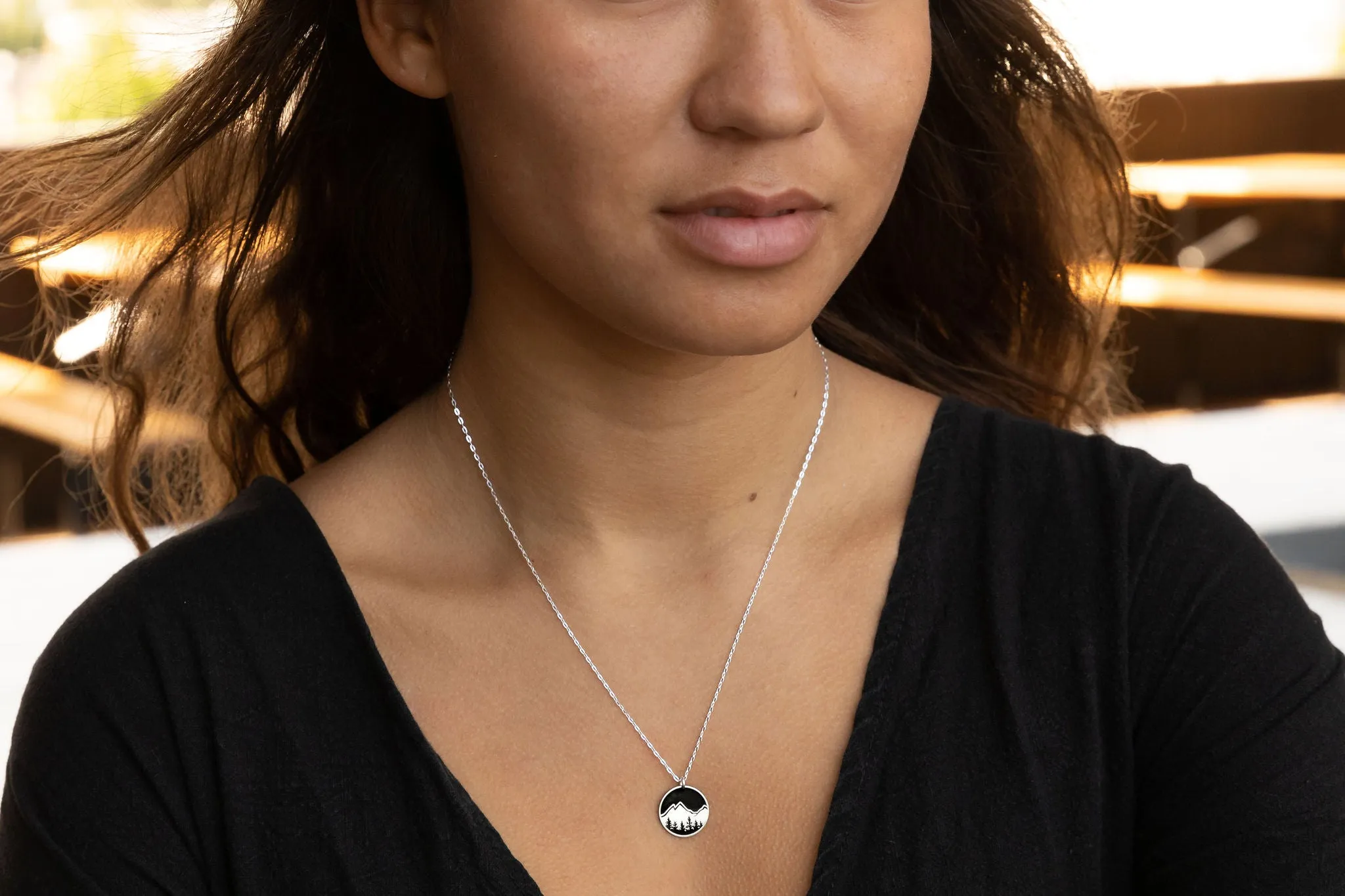 Explore Round Necklace