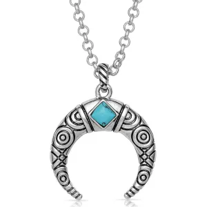Eye In The Sky Crescent Montana SilverSmiths Necklace