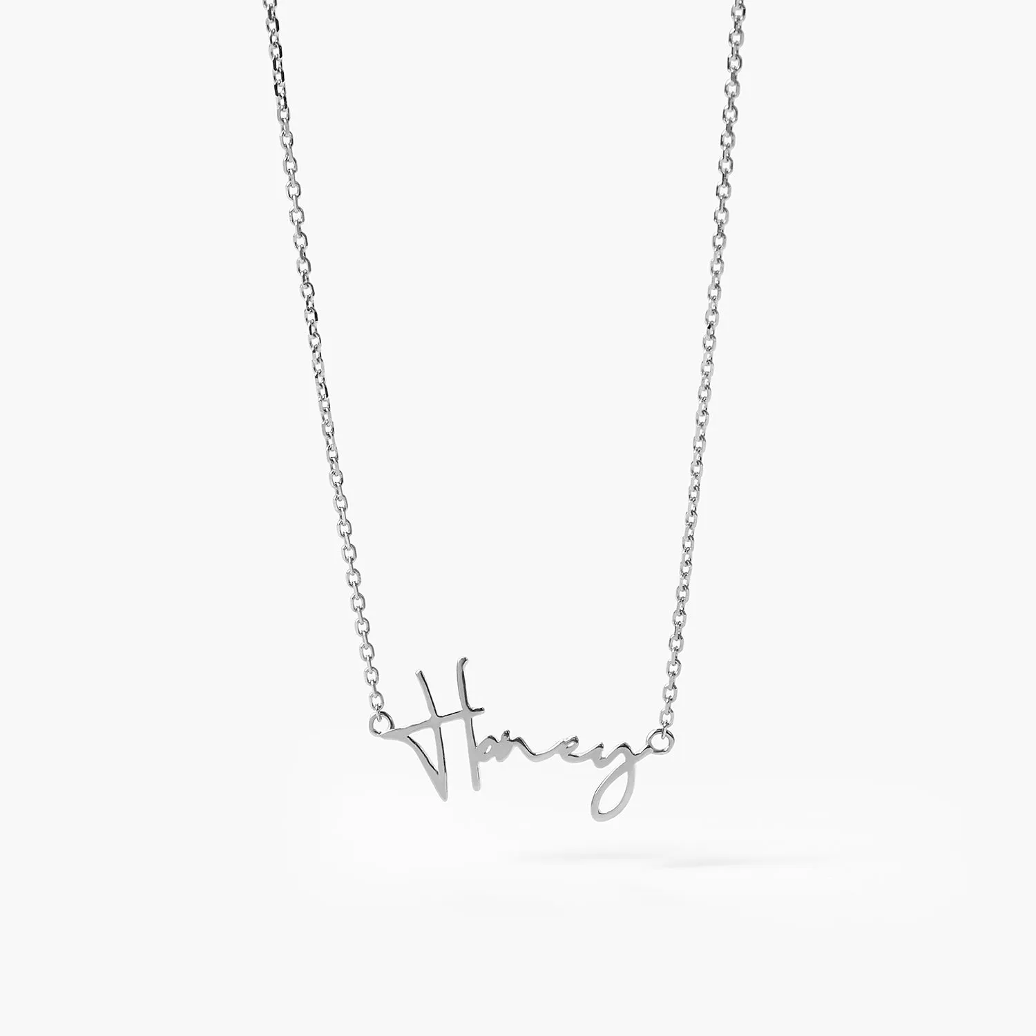 Fairy Name Necklace Ladies Gold Name