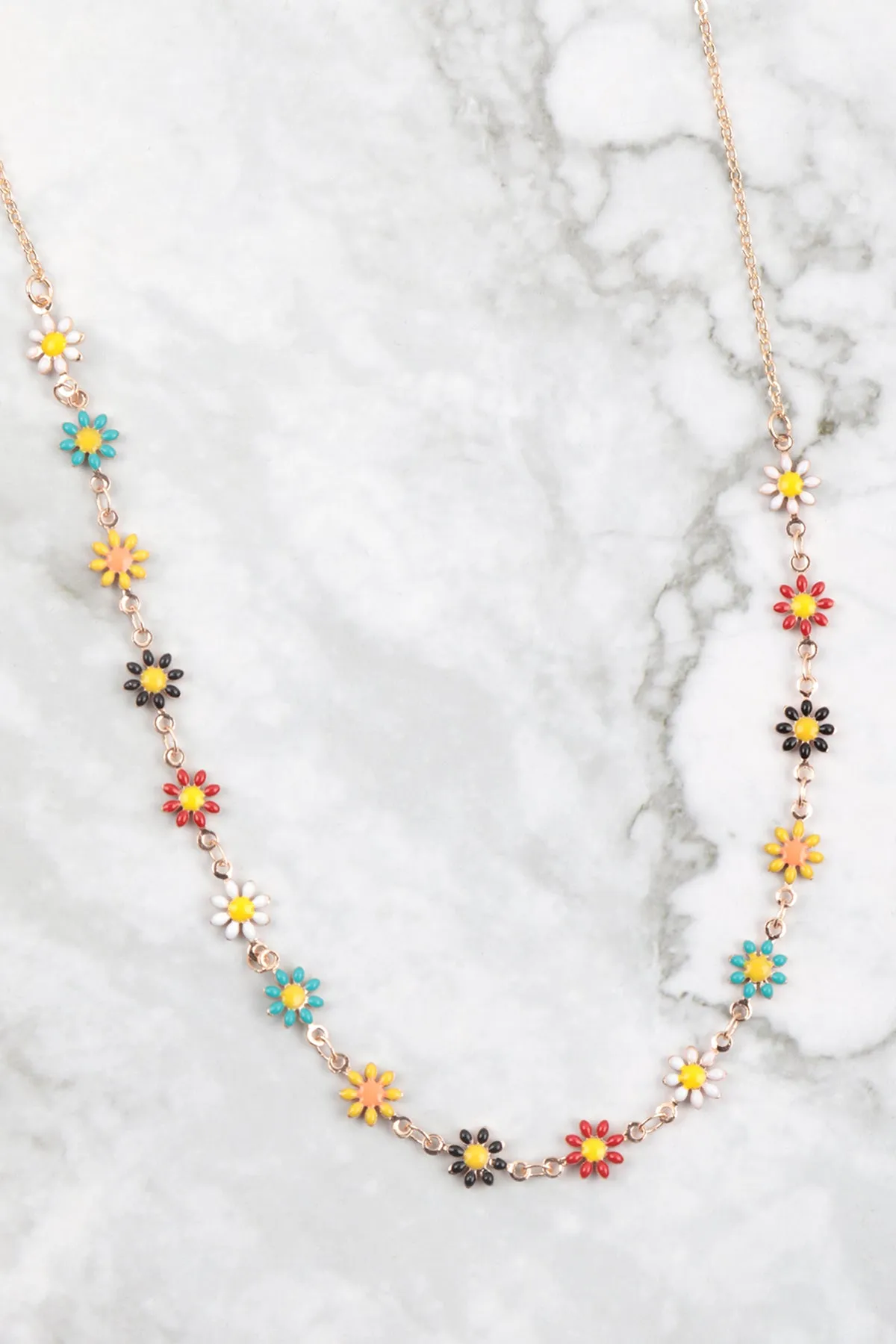 FLOWER DAINTY NECKLACE