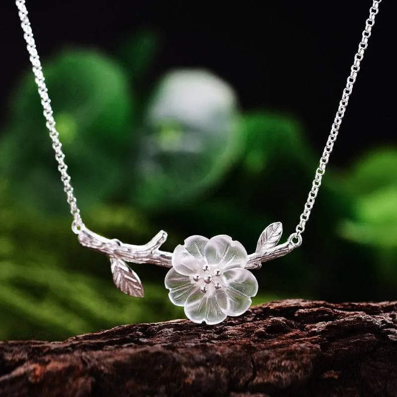 Flower in the Rain Necklace