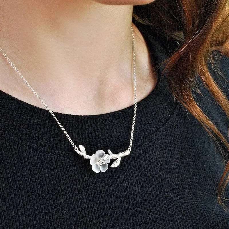 Flower in the Rain Necklace