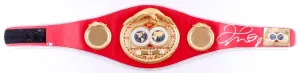 Floyd Mayweather Jr. Signed Full Size IBF Heavyweight Championship Belt (Beckett COA)