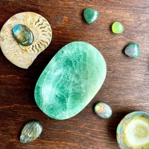 Fresh Green Fluorite dish