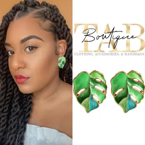 Fresh Leaf Earrings