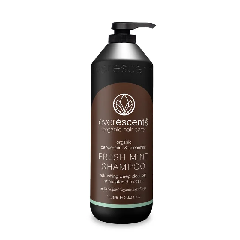Fresh Mint Shampoo Everescents Organic