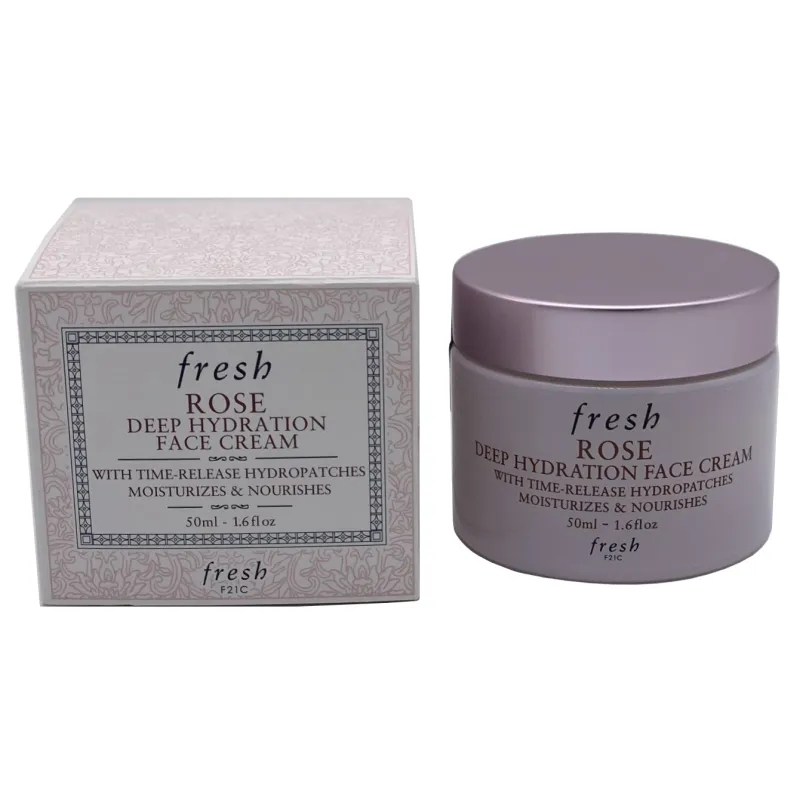 Fresh Rose Deep Hydration Face Cream 1.6 oz