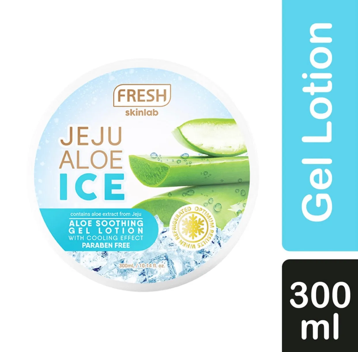 Fresh Skinlab Jeju Aloe Ice Soothing Gel Lotion 300ml