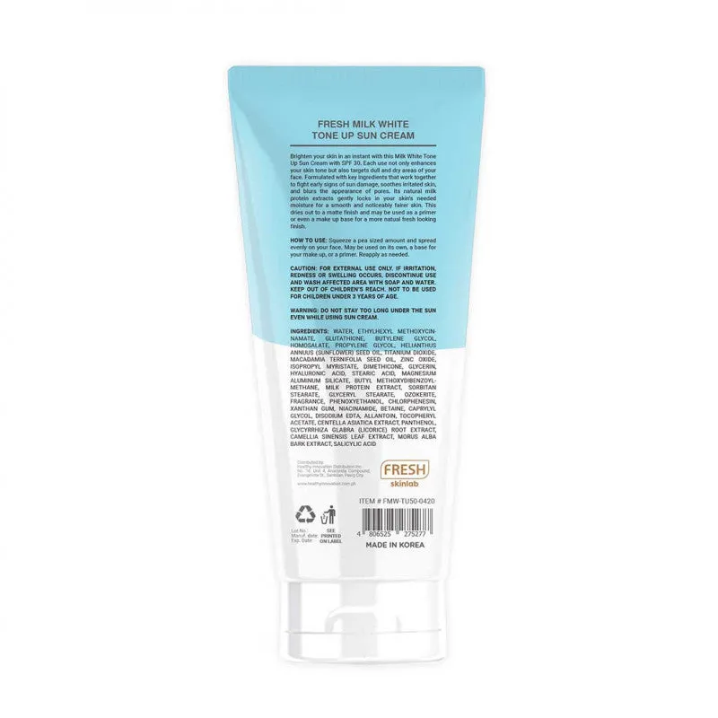 Fresh Skinlab Milk White Tone Up Sun Cream SPF30 50ml